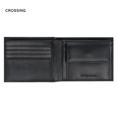 Crossing Elite Bi-fold Leather Wallet [12 Card Slots] RFID Executive Gifts Singapore