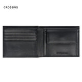 Crossing Elite Bi-fold Leather Wallet [12 Card Slots] RFID