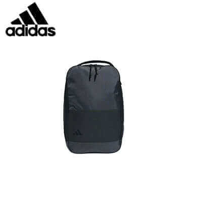 Adidas Grey Golf Shoe Bag showcased in sleek black, perfect for stylish golfers and executive corporate gifts.