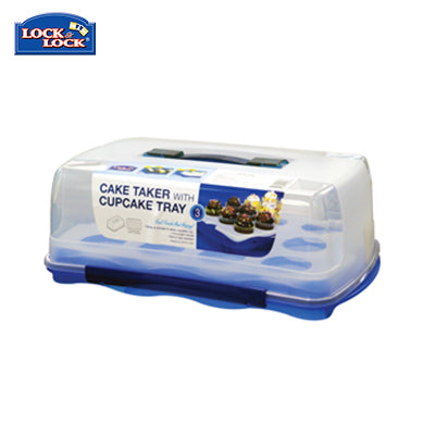 Lock & Lock Cake Storage Box with Cup Cake Tray 10L Executive Corporate Gifts Singapore