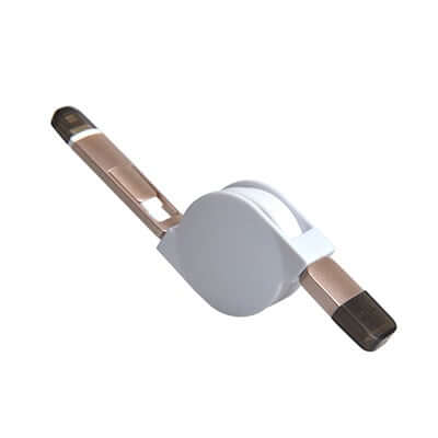 2 in 1 Retractable Data Cable Executive Corporate Gifts Singapore