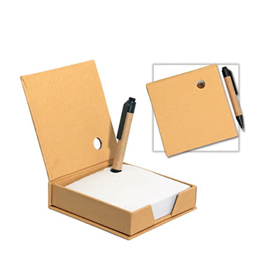Recycled Memopad with Pen Executive Corporate Gifts Singapore