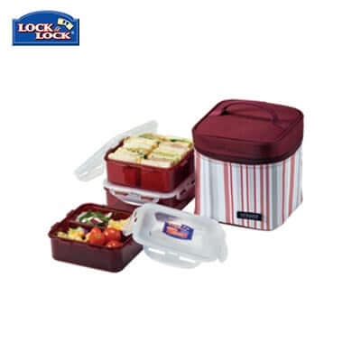 Lock & Lock 3 Pieces Lunch Box Set 870ml Executive Corporate Gifts Singapore