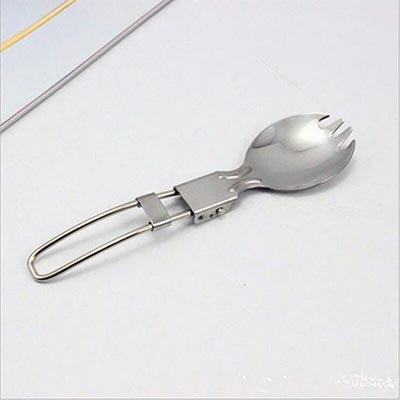 Foldable Stainless Steel Spork Travelling Cutlery Executive Gifts Singapore
