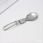 Foldable Stainless Steel Spork Travelling Cutlery | AbrandZ Corporate Gifts