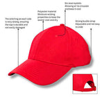 6 Panel Polyester Baseball Cap Corporate Gifts Singapore