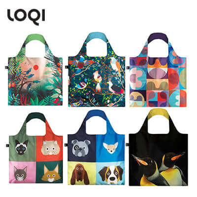 Eco Friendly Loqi Artist Series Foldable Tote Bag Executive Corporate Gifts Singapore