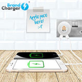 BrandCharger Glow2 Wall Plug USB Charger with Night light | AbrandZ Corporate Gifts