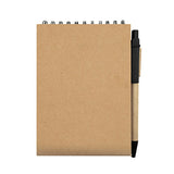 Eco Wire-O Notebook with post it note and pen | AbrandZ Corporate Gifts