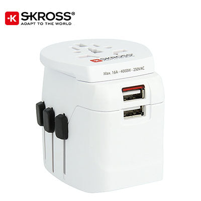 SKROSS Travel Adaptor PRO Light USB - World Executive Corporate Gifts Singapore