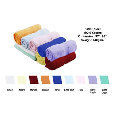 340gsm Cotton Bath Towel