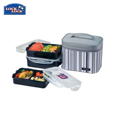 Lock & Lock 3 Pieces Lunch Box Set 800ml Executive Corporate Gifts Singapore