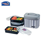 Lock & Lock 3 Pieces Lunch Box Set 800ml | AbrandZ Corporate Gifts