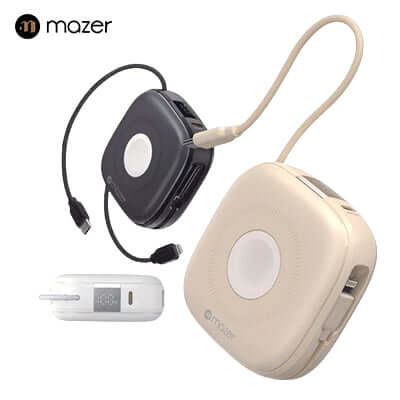 Mazer MagLink18i 10,000mAh Magnetic Wireless + Apple Watch Charging Power Bank Executive Corporate Gifts Singapore