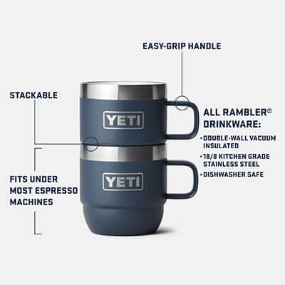 Yeti Rambler® 6 oz Stackable Mugs Corporate Gifts Singapore