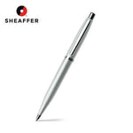 Sheaffer Strobe Silver Ballpoint Pen with Chrome Trims and Small Notebook Gift Set Corporate Gifts Singapore