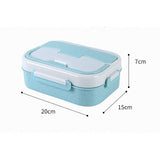 Eco-Friendly Wheat Fiber Lunch Box, - No divider