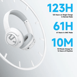 SOUNDPEATS Space Over-Ear ANC Headphones with Long Battery Life