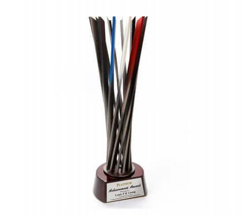 Radius Champion on Wood Base Executive Gifts Singapore