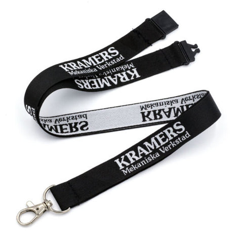 Woven Lanyards With Black Hook | AbrandZ.com