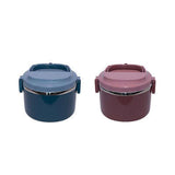 Round Single Layer Lunch Box 1000ml