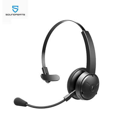 SOUNDPEATS A7 Pro AI Noise Cancellation Trucker Bluetooth Headset Executive Corporate Gifts Singapore