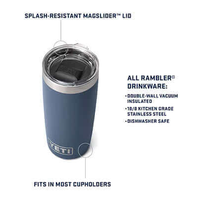 Yeti Rambler® Tumbler with Magslider™ Lid Corporate Gifts Singapore