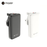 Mazer GaNPrestige Slim 65W GaN Wall Charger With Travel Pins (2 Ports)