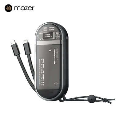 Mazer PowerCharge Link 1545 15000mAh PD45W Power Bank Executive Corporate Gifts Singapore