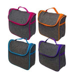 2 Tone Nylon Toiletries Bag