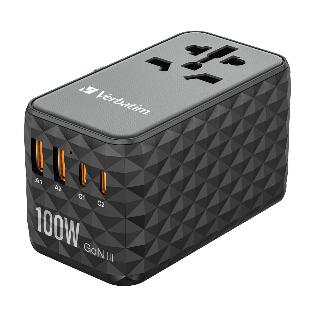 Verbatim 32121 GaN III 100W Universal Travel Adapter Executive Corporate Gifts Singapore