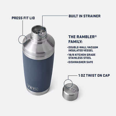 Yeti Rambler® 20oz. Cocktail Shaker Corporate Gifts Singapore