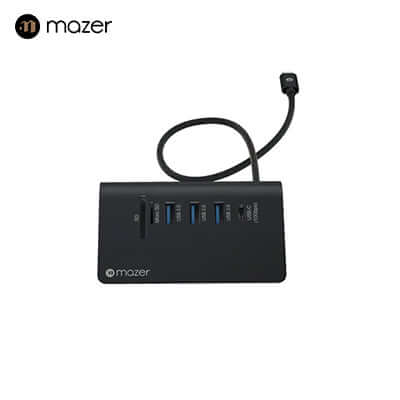 Mazer USB C Multiport Hub 7-in-1 Desktop