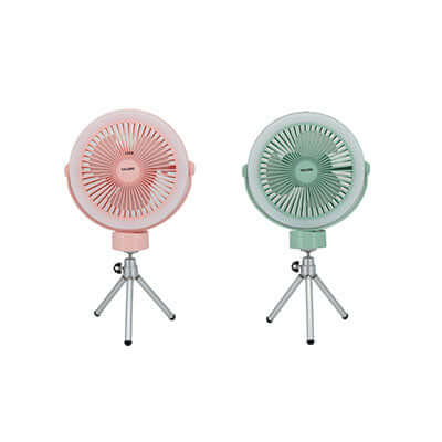 Valore Rechargeable Fan with Tripod & LED Light (LA31) Executive Corporate Gifts Singapore