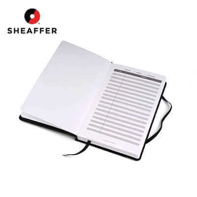 Sheaffer® Ballpoint Pen and Medium Notebook Black Hangsell Giftset Corporate Gifts Singapore