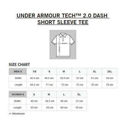 Under Armour Tech™ 2.0 Dash Short Sleeve Tee Executive Corporate Gifts Singapore