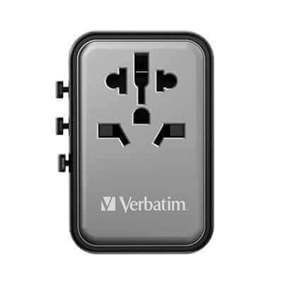 Verbatim 32123 5 Port 45W Universal Travel Adapter Executive Gifts Singapore