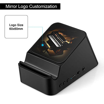 Wireless Charging Bluetooth Speaker with Phone Stand Executive Corporate Gifts Singapore