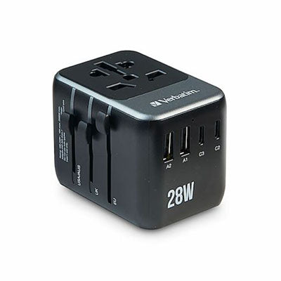 Verbatim 32122 Universal Travel Adapter 28W Executive Corporate Gifts Singapore