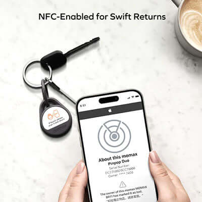 Momax Pinpop Duo Find My Locator Tracker Executive Corporate Gifts Singapore