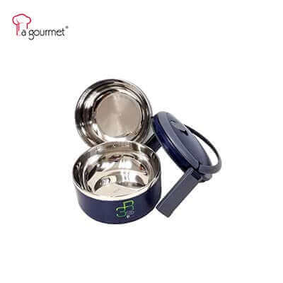 La Gourmet Pack To Go 2-tier Lunch Box 1.4L Executive Corporate Gifts Singapore