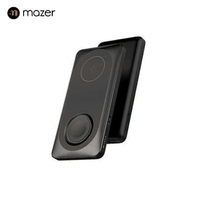 Mazer MagAir14 Duo 10,000mAh Magnetic Wireless Power Bank Executive Corporate Gifts Singapore