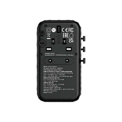 Verbatim 32125 GaN III Universal Travel Adapter 140W Executive Gifts Singapore