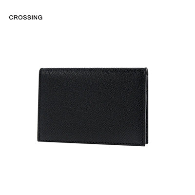 Crossing Elite Leather Leather Card Case With Magnet Closure RFID Executive Gifts Singapore