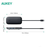 Aukey CB-C71 8-in-1 USB-C Hub