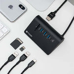 Mazer USB C Multiport Hub 7-in-1 Desktop