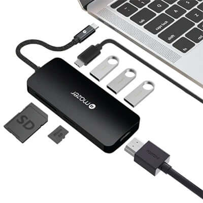 Mazer USB-C Multiport Hub 7-in-1 Executive Corporate Gifts Singapore