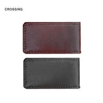 Crossing Antique Leather Money Clip