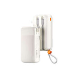 Remax RPP-E6 Powerbank with Wall Plug 20000mAh white portable charger