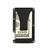 Carbon Fiber RFID Case with Money Clip | AbrandZ Corporate Gifts